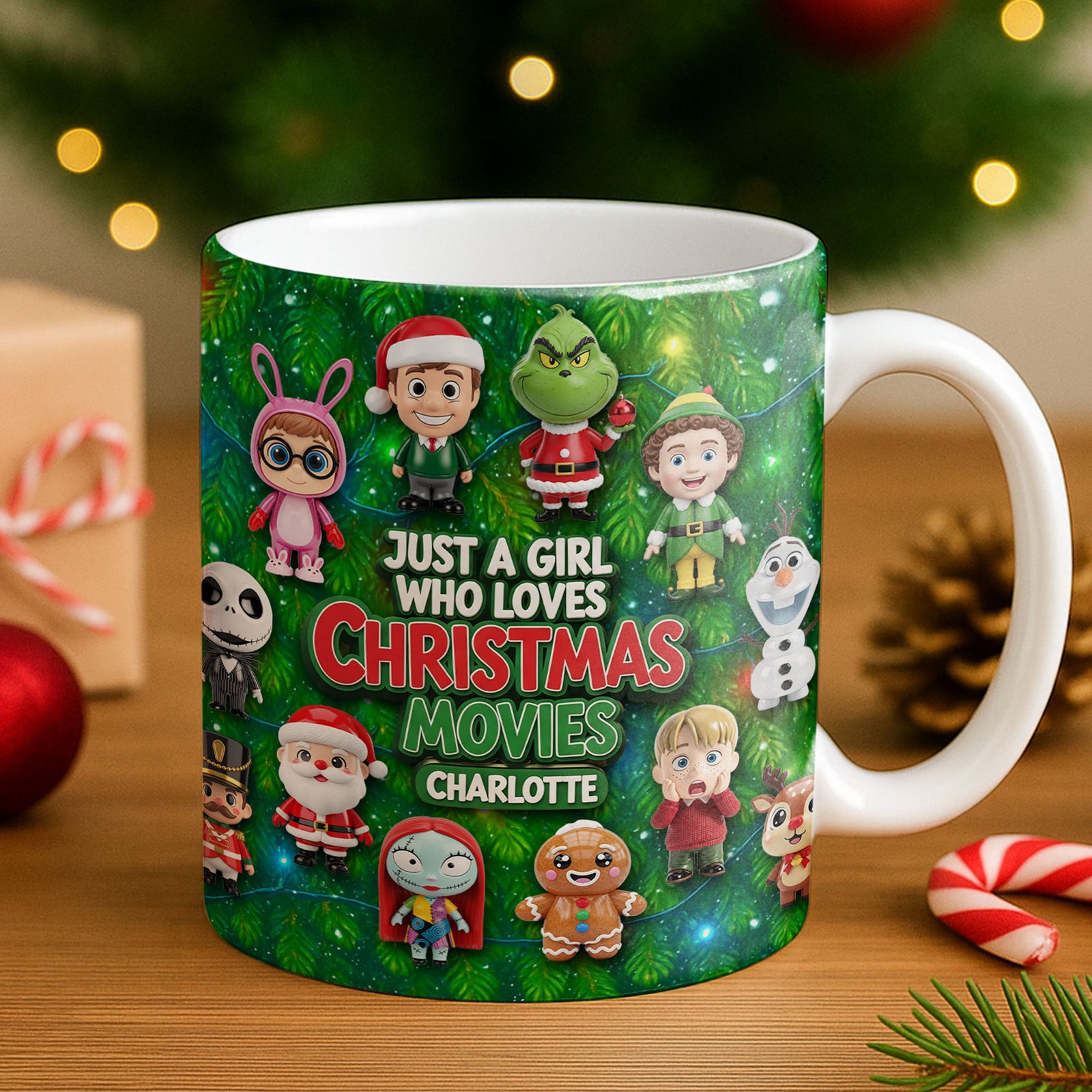 Christmas Characters Coffee Mug - Personalized Gifts For Loved Ones 01hyti250825-Homacus