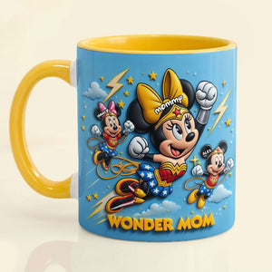 Super Mom Coffee Accent Mug - Personalized Gifts For Mother 01tyti070426-Homacus