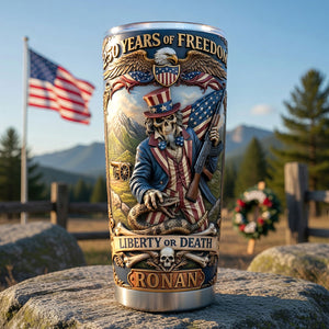 250th Anniversary 20oz Tumbler - Personalized Gifts For Patriotic Tumbler 02TYTI300326-Homacus