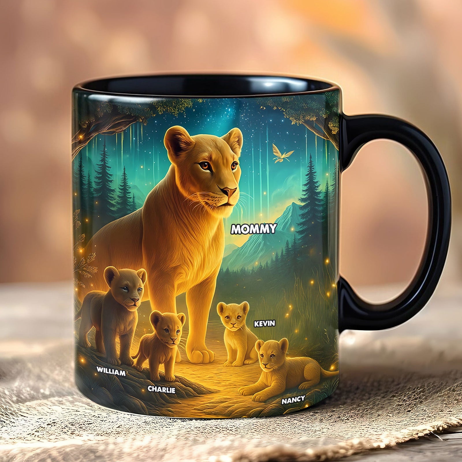 Lion Mom Coffee Mug - Personalized Christmas Gifts For Mom 02ohti280325-Homacus