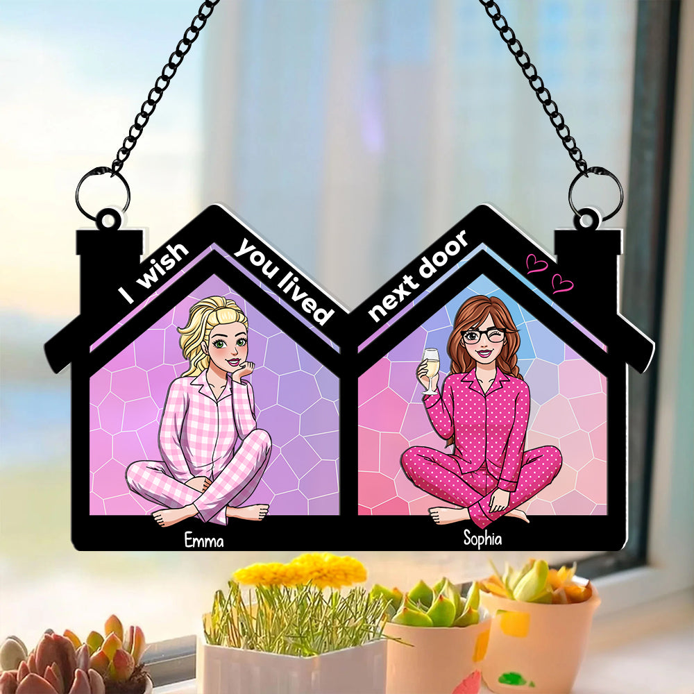 Personalized Gifts For Besties Suncatcher Ornament 04htdc110624hh-Homacus