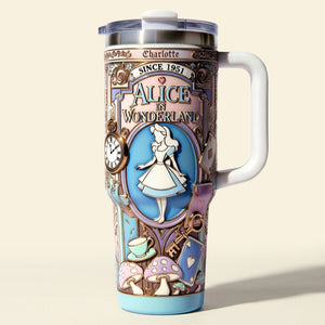 Fantasy Story Girl Tumbler - Personalized Gifts For Fantasy Lover Travel Tumbler 03OHTI020326-Homacus