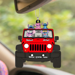 Personalized Gifts For Family Car Ornament 06ohdc210624-Homacus
