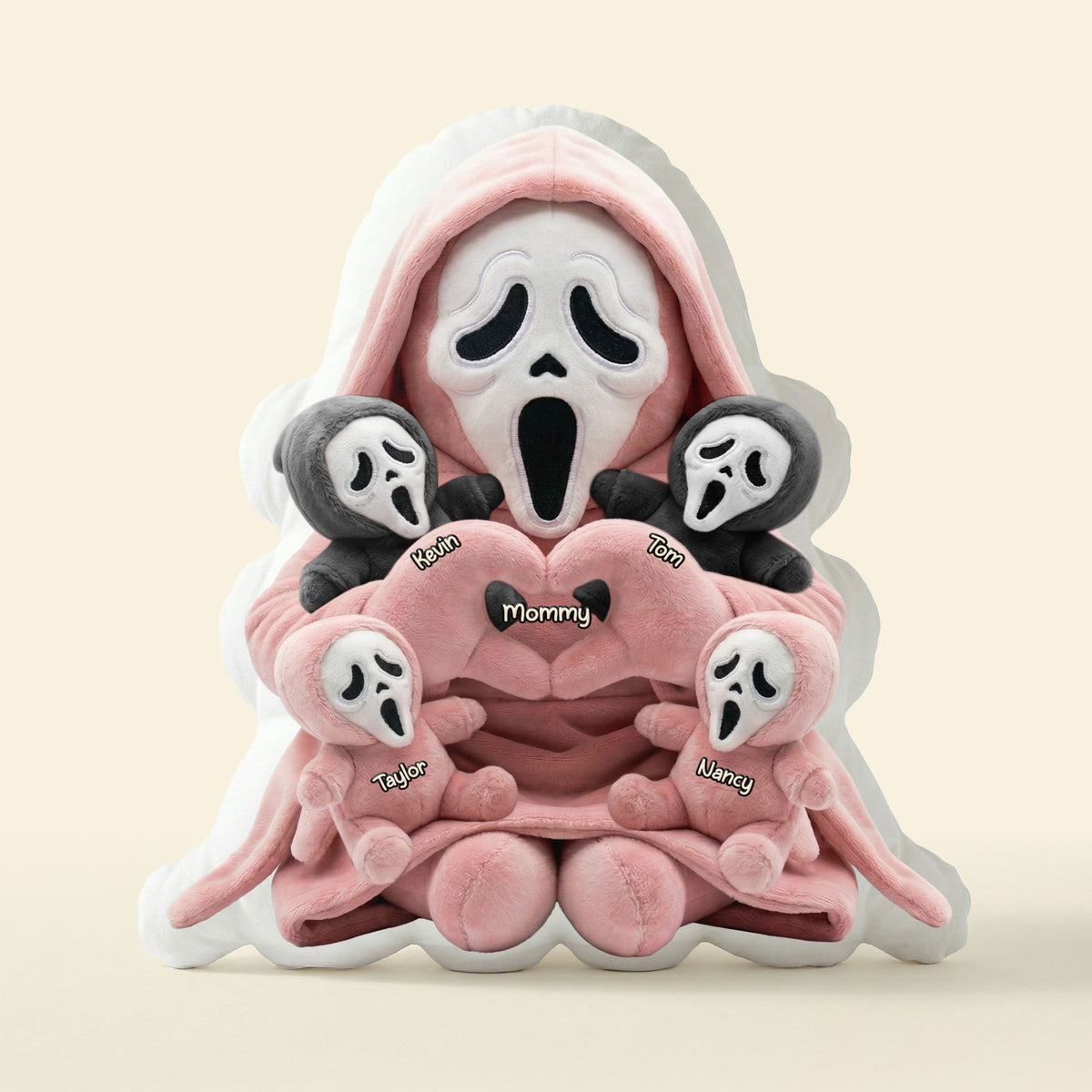 Funny Mom With Kids Pillow - Personalized Mother's Day Gifts 05nati260326-Homacus