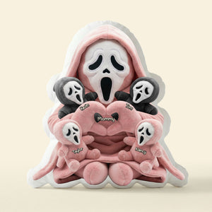 Funny Mom With Kids Pillow - Personalized Mother's Day Gifts 05nati260326-Homacus