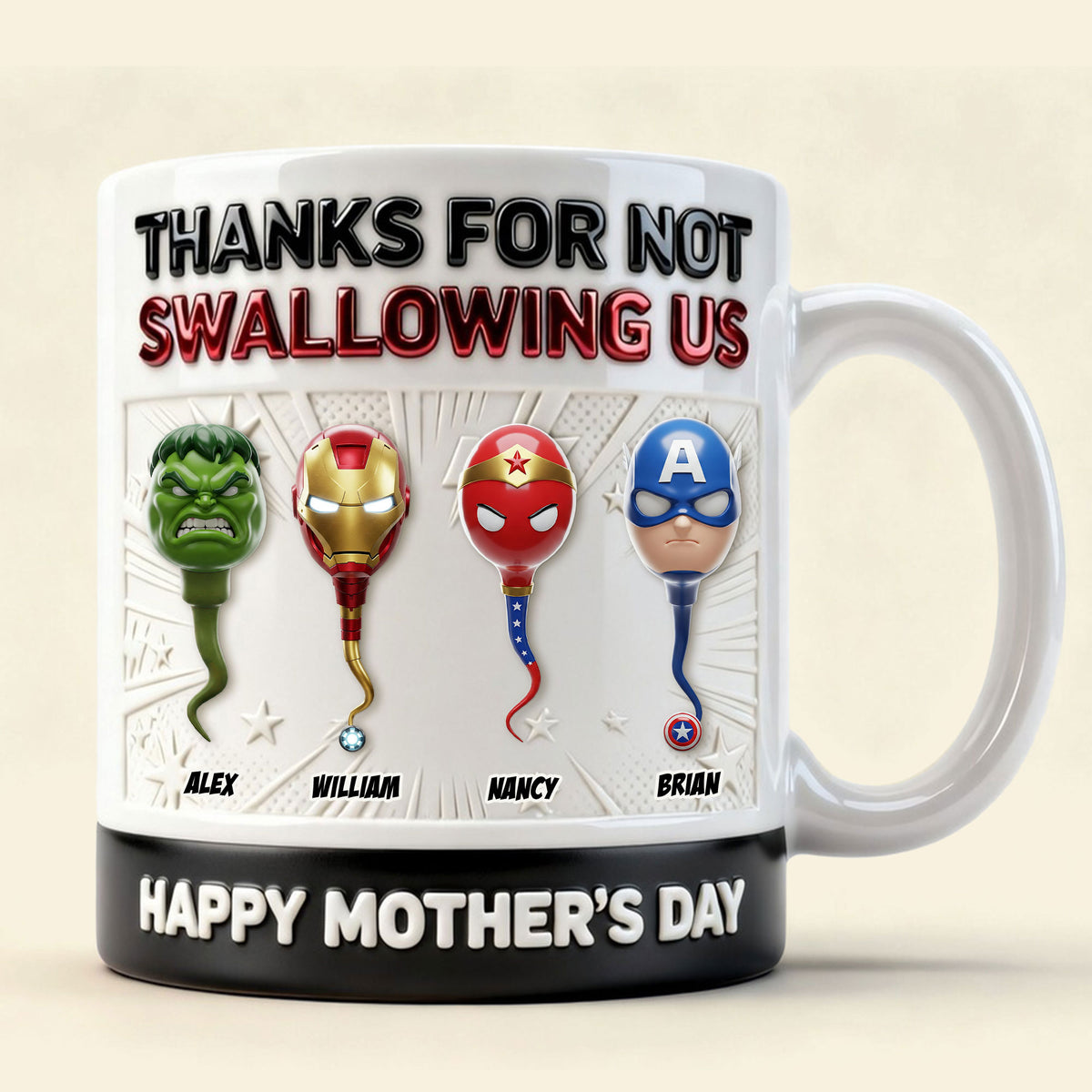 Tiny Legends Coffee Mug - Personalized Gifts For Mom 02OHTI160326-Homacus