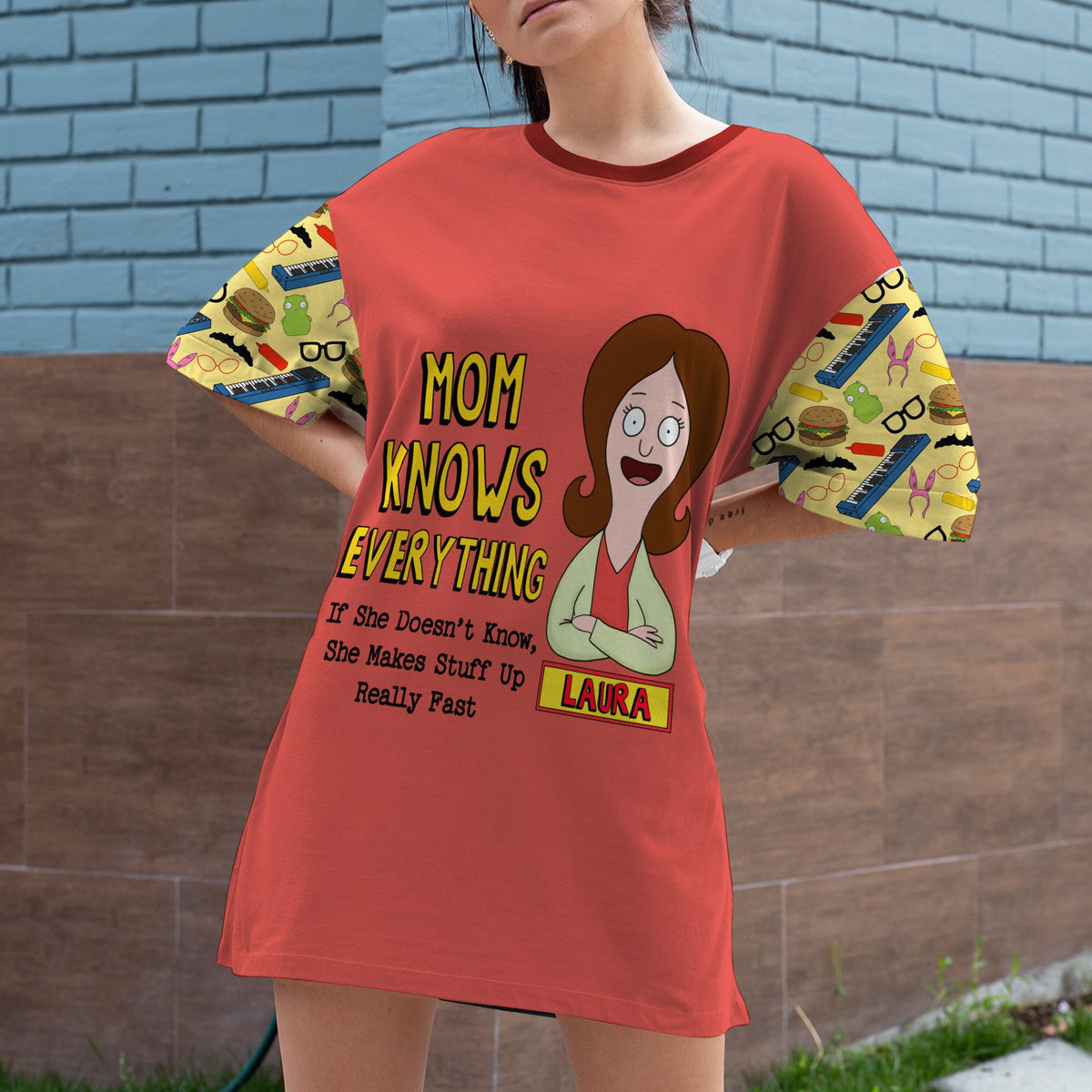 Personalized Gifts For Mom Raglan Dress, Omnipotent Mom 03qhti110325hg-Homacus