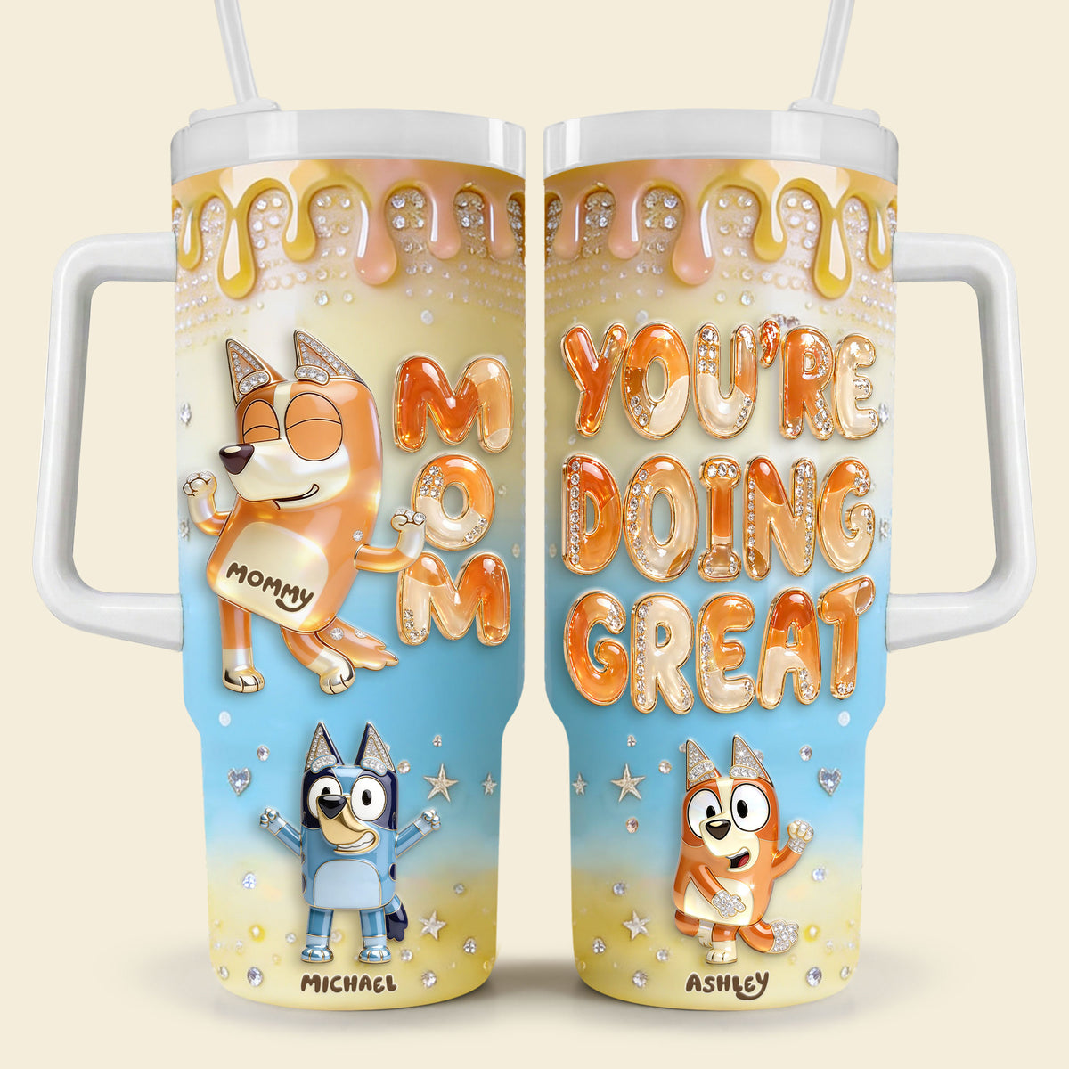 You're Doing Great Tumbler - Personalized Gifts For Moms 04pgti250426-Homacus
