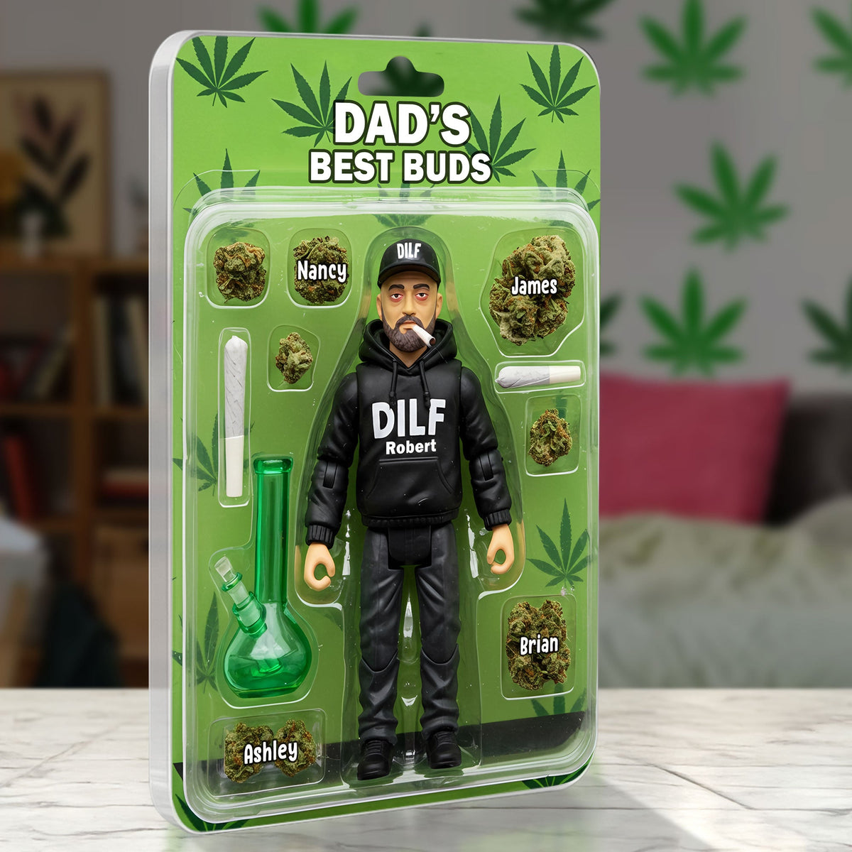 Bud Dad Plaque - Personalized Gifts For Dad 05qhti280425-Homacus