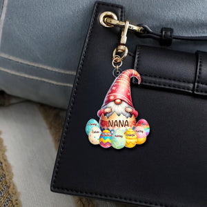 Personalized Easter Gifts For Grandma Keychain 02nati060225 Gnome Nana-Homacus