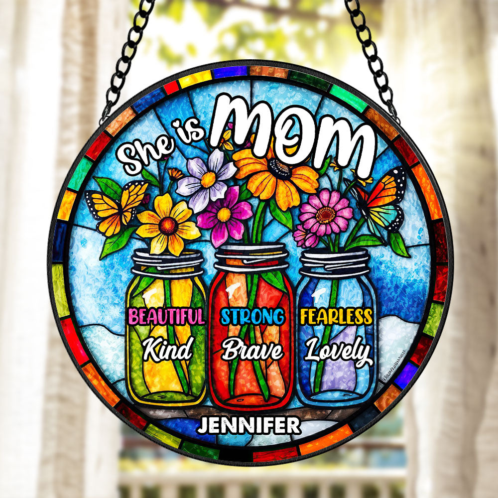 Personalized Gifts For Mom Stained Glass 02huti220325-Homacus