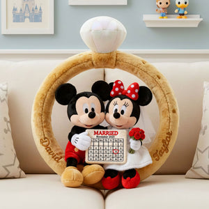 Wedding Couple Custom Shape Pillow - Personalized Gifts For Couples 05ohti101225-Homacus