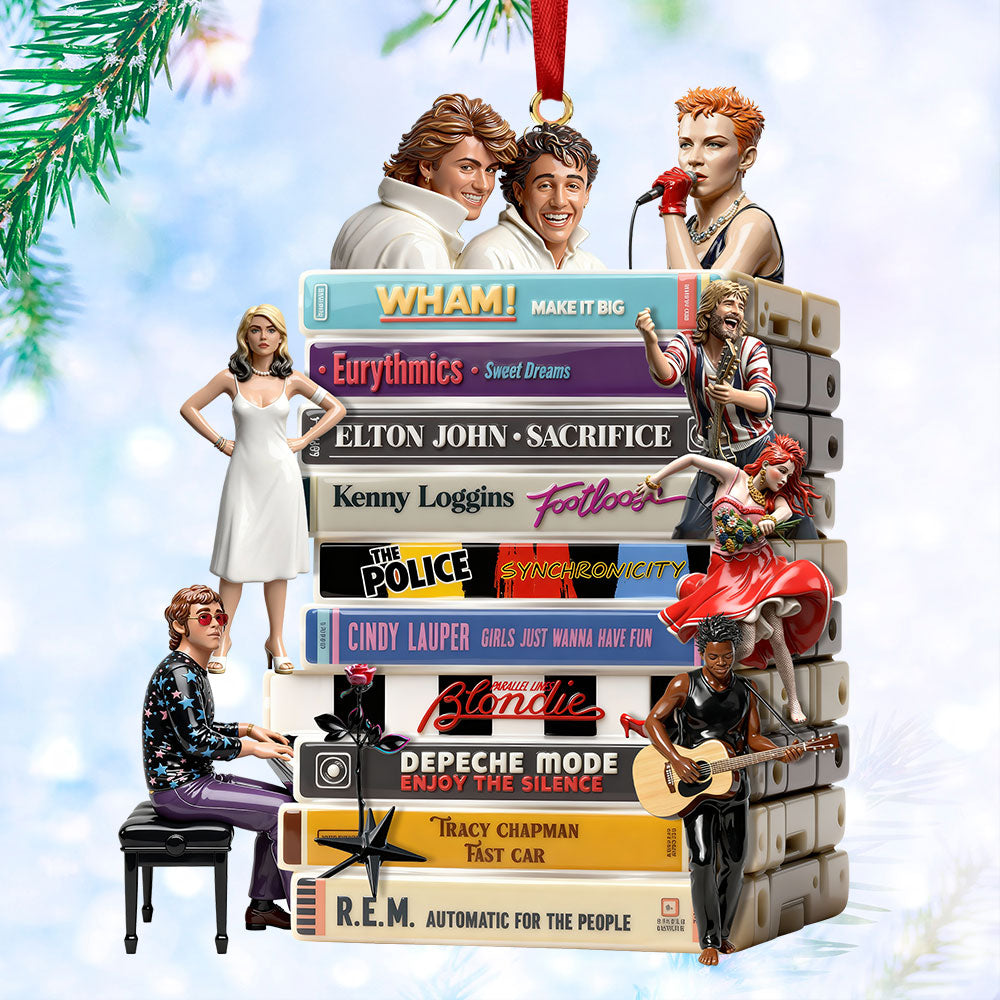 New Wave Geek Acrylic Ornament, Personalized Gift For Gen X and Gen Y 03QHTI031125-Homacus