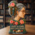Girl Book Lover Acrylic Plaque Personalized Christmas Gifts For Book Lovers 02HUTI130525-Homacus