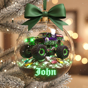 Truck Ornament - Personalized Gift For Christmas Ornament 01HYTI011125-Homacus