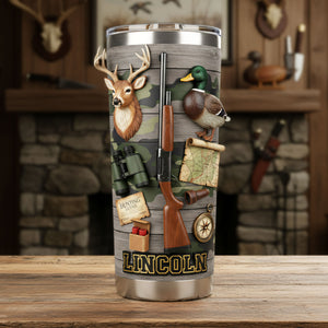 Hunting Lover 20oz Tumbler - Personalized Gifts For Hunter Tumbler 05KITI261225-Homacus