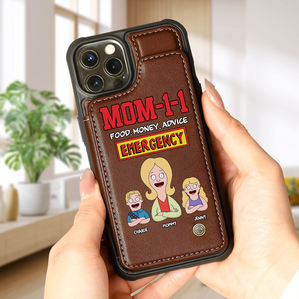 Personalized Gifts For Mom Leather Flip Wallet Phone Case 061toti220325hg-Homacus