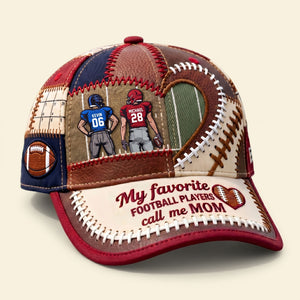 Best Football Parent Classic Cap, Personalized Gifts For American Foorball Dad & Mom 03QHTI230426-Homacus