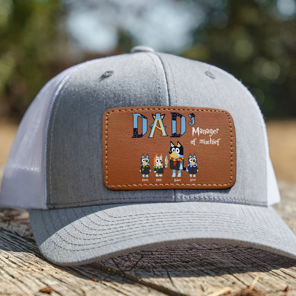 Dog Dad Trucker Hat - Personalized Gifts For Father 04HUTI200524-Homacus
