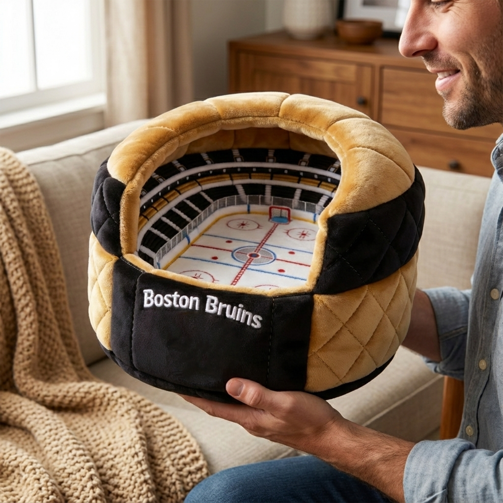 Sport Stadium Custom Shaped Pillow - Personalized Gifts For Sport Lovers 01nati261225-Homacus