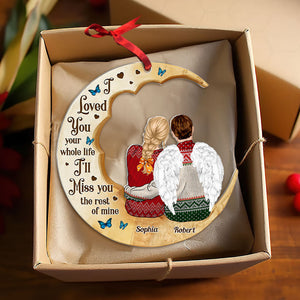 Personalized Gifts For Heaven Christmas Ornament 03ohti071124-Homacus