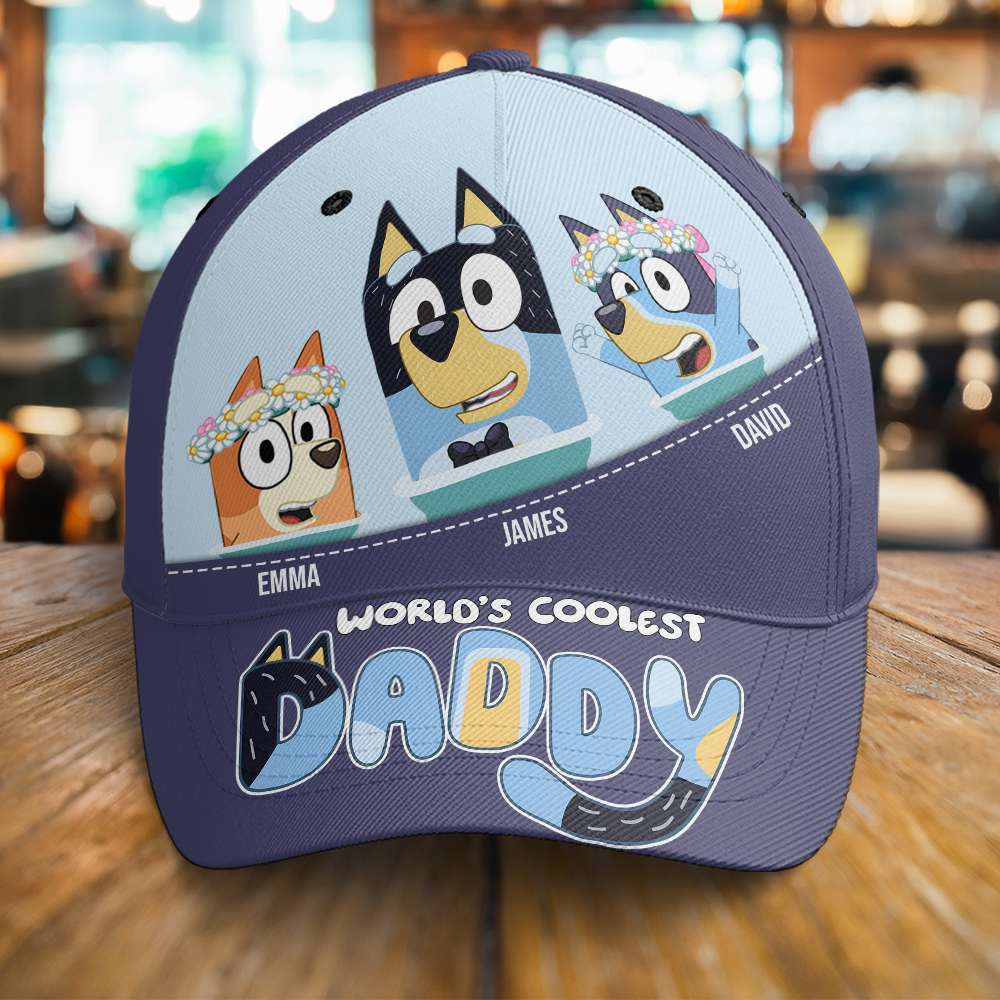 Dog Dad Classic Cap - Personalized Gifts For Father 06KADC290524-Homacus