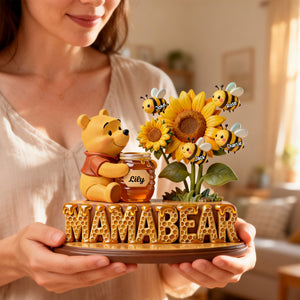 Mama Bear Acrylic Plaque - Personalized Gifts For Mother's Day 05hyti280126-Homacus