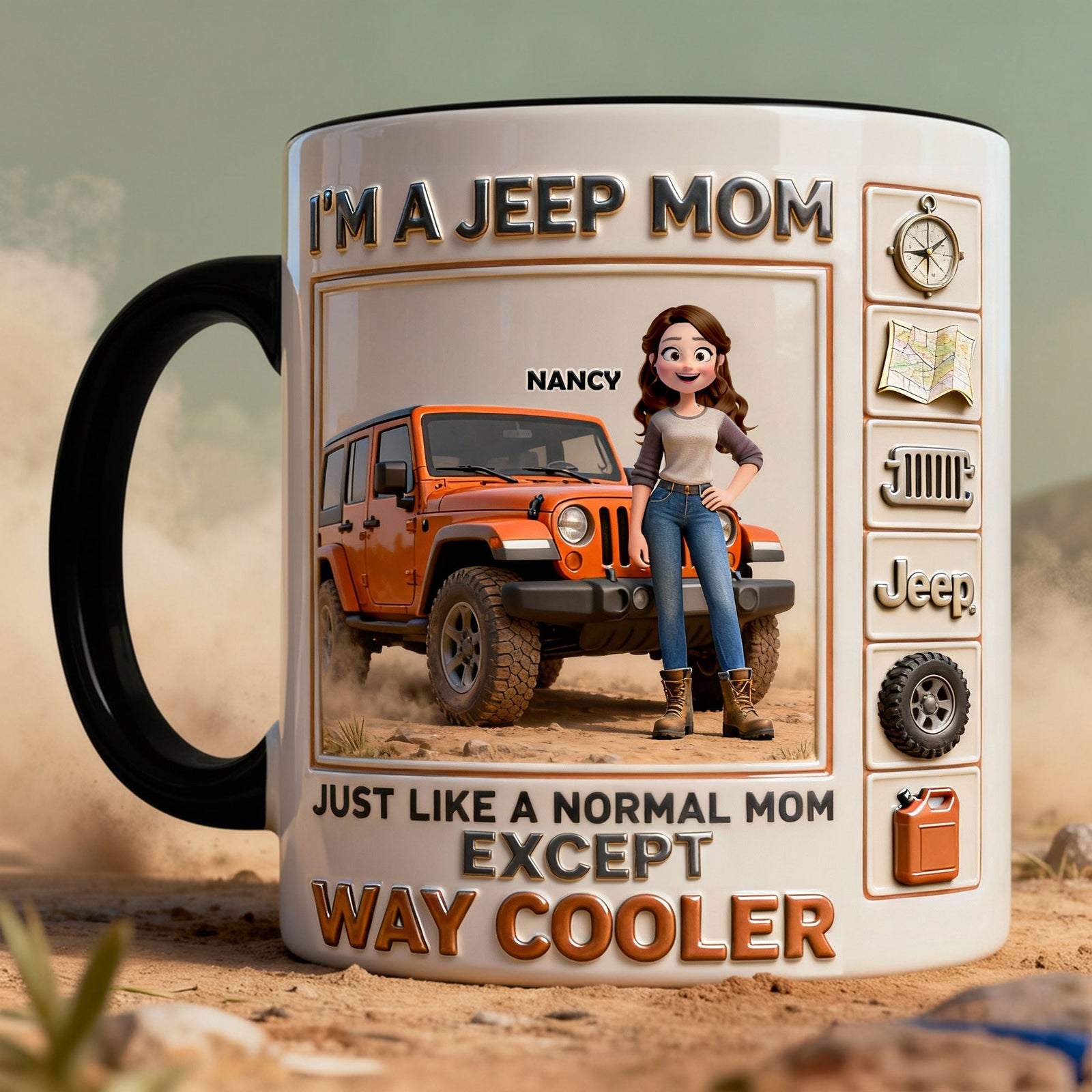 Personalized Gifts For Off-road Mom Coffee Mug 04kiti020226-Homacus