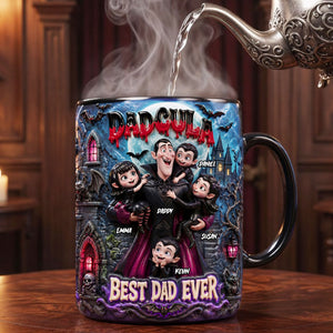 Cool Dracula Dad Magic Mug, Personalized Gifts For Dad 03qhti060526-Homacus