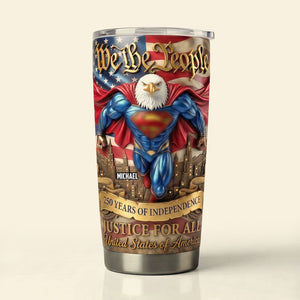 Fearless Eagle Guardians Tumbler - Personalized Gifts 02tyti060326-Homacus