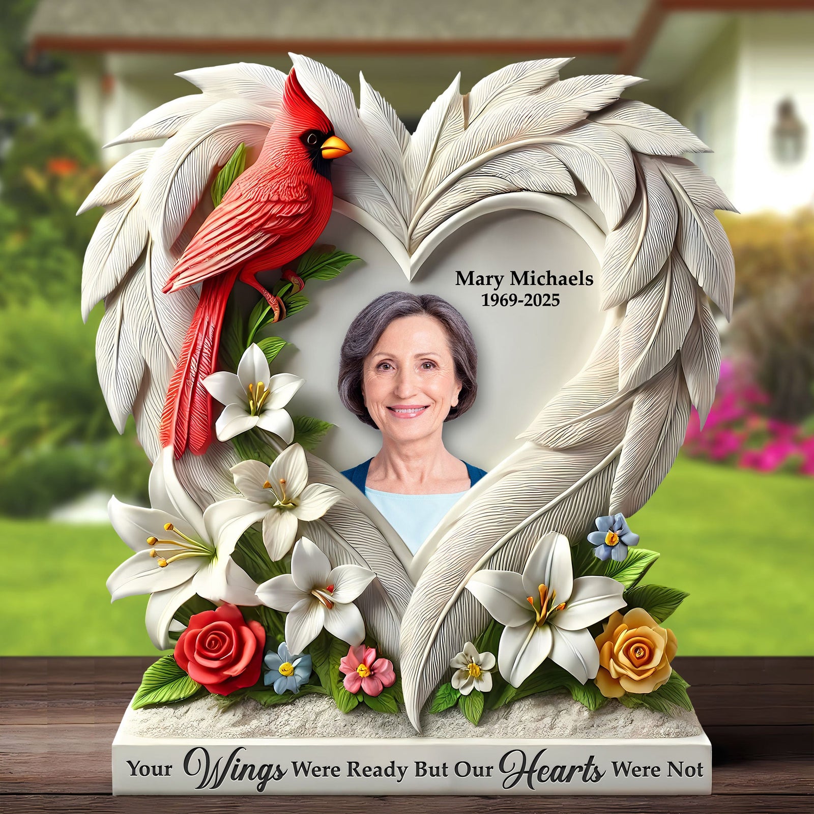 Memorial Heaven Plaque - Custom Photo Gifts 011huti170425-Homacus