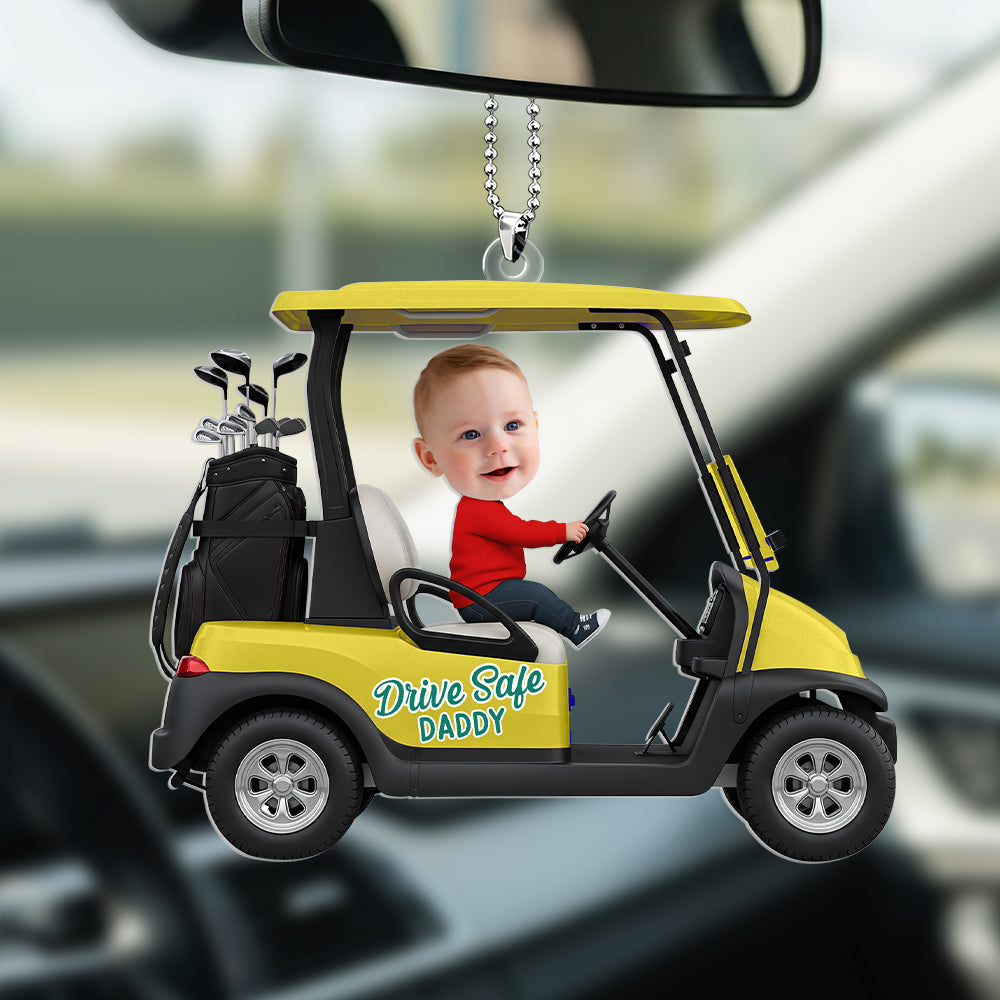 Drive Safe Car Ornament - Custom Photo Gifts For Dad 01ohti200625-Homacus