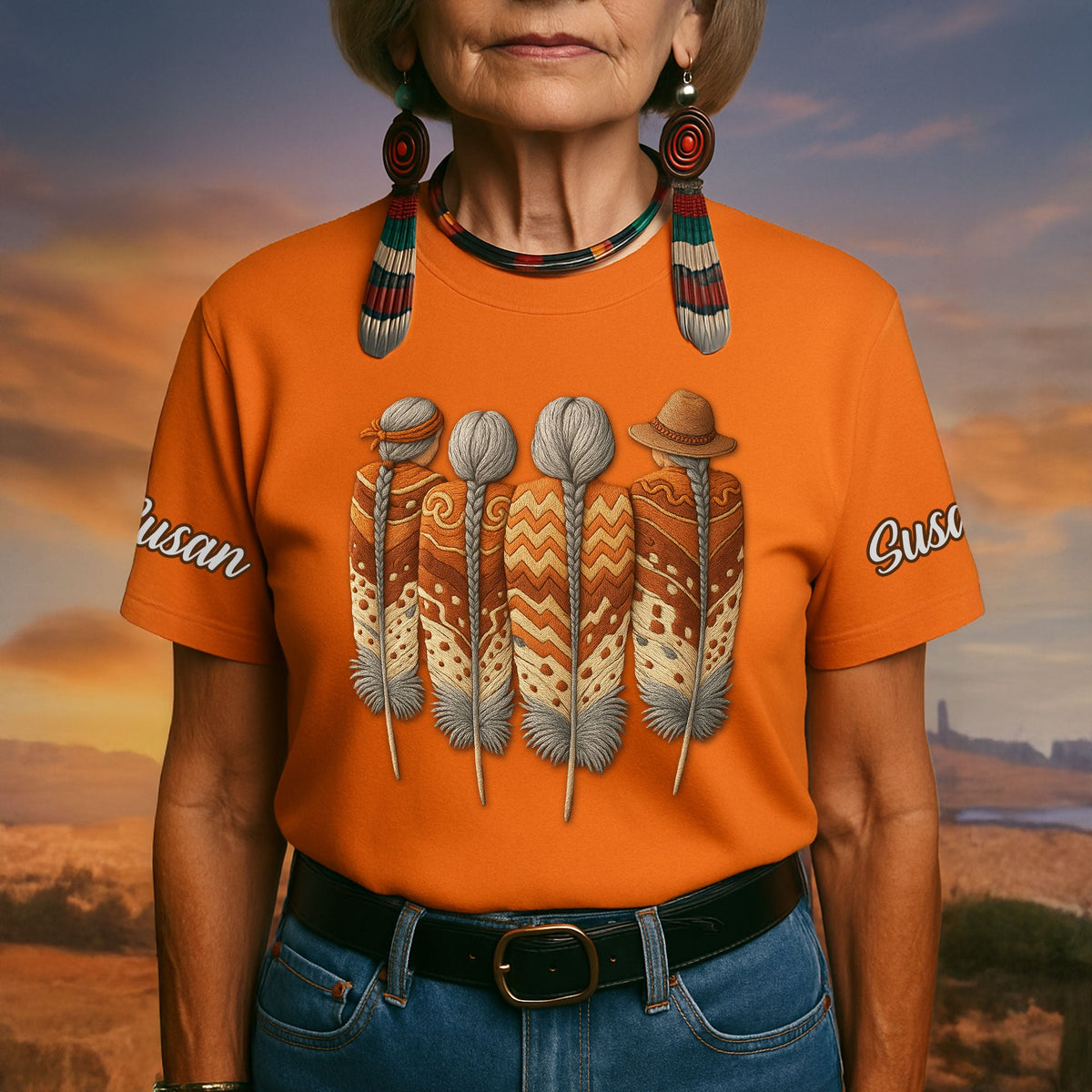 Native American Shirt - Personalized Gifts For Her 04nati020725-Homacus
