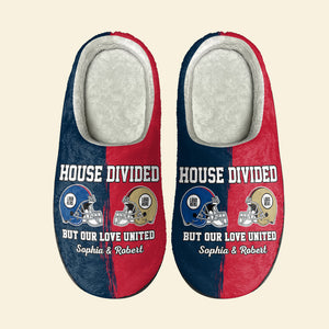 Personalized Gifts For American Football-loving Couple Home Slippers 04huti161024-Homacus