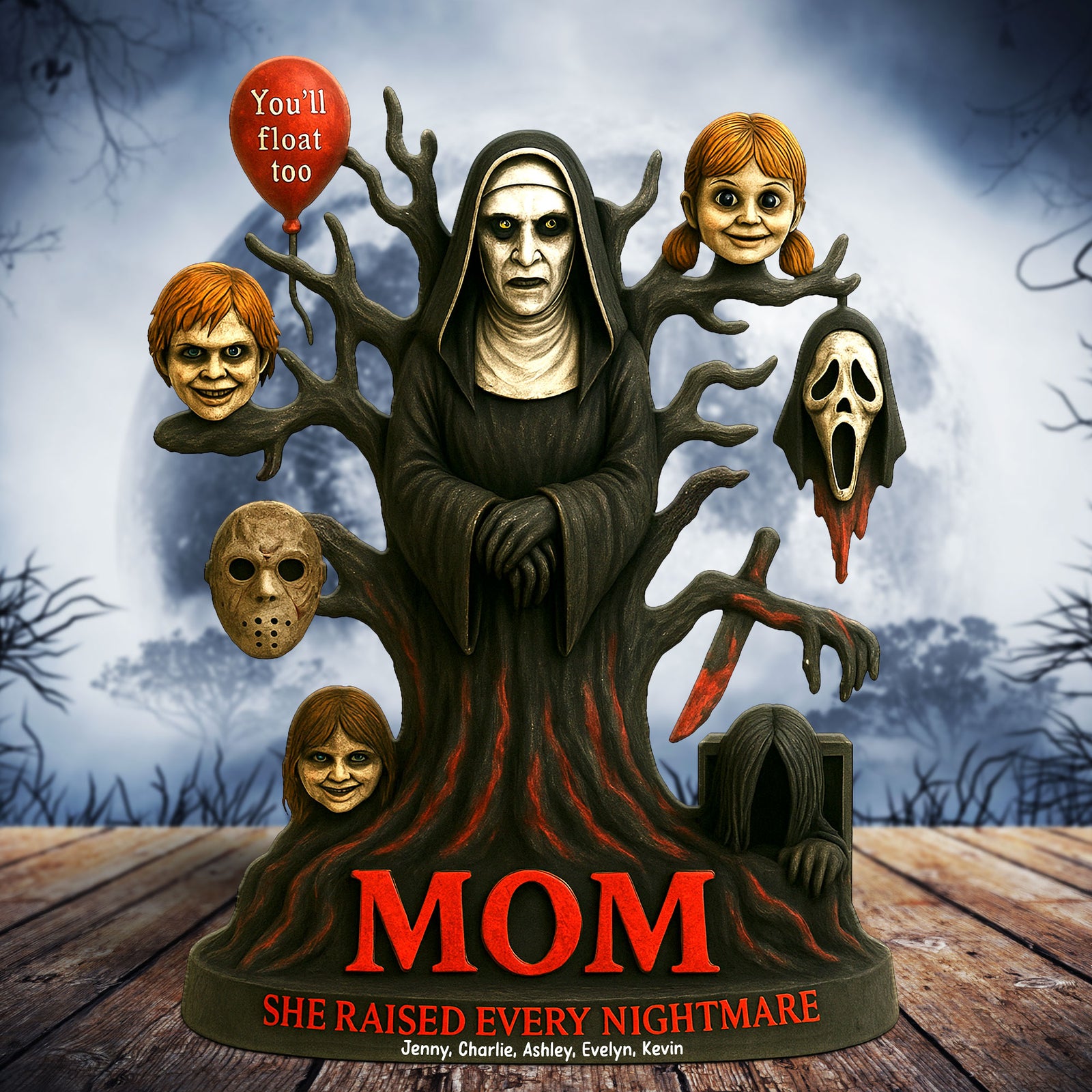 Horror Soeur Mom Acrylic Plaque Gifts For Mom 04OHTI240425-Homacus