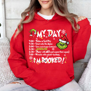 My Day Is Booked 103acxx260824 Christmas Shirt-Homacus