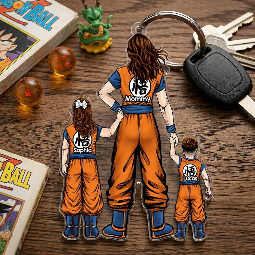 Ultimate Warrior Mom Keychain - Personalized Gifts For Moms 01qhhu030426-Homacus