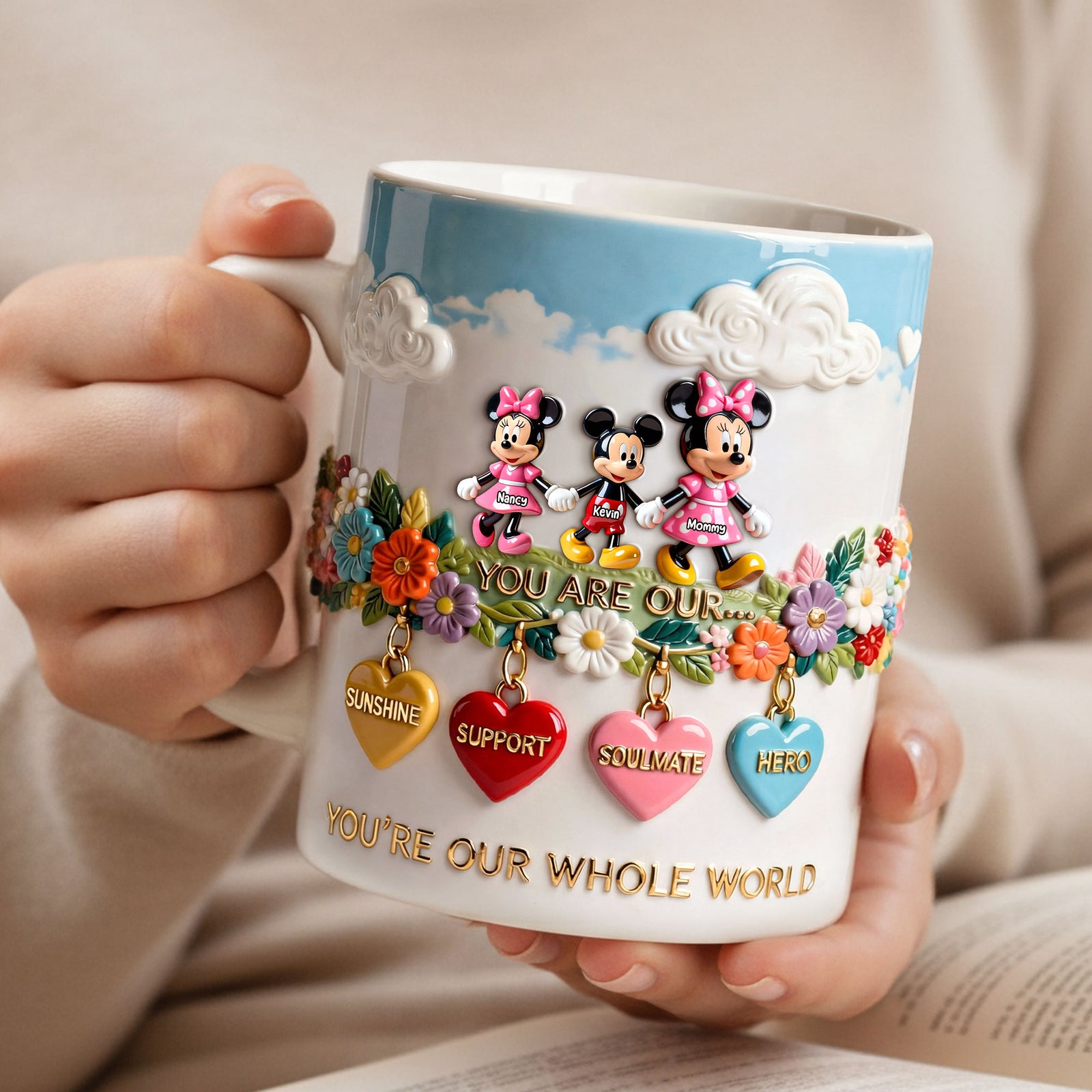 Mother's Day Coffee Mug- Personalized Gifts For Mom Coffee Mug 04PATI181225-Homacus