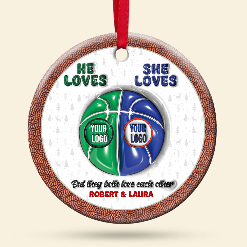 Personalized Gifts For Basketball-loving Couple Christmas Ornament 01huti101024-Homacus