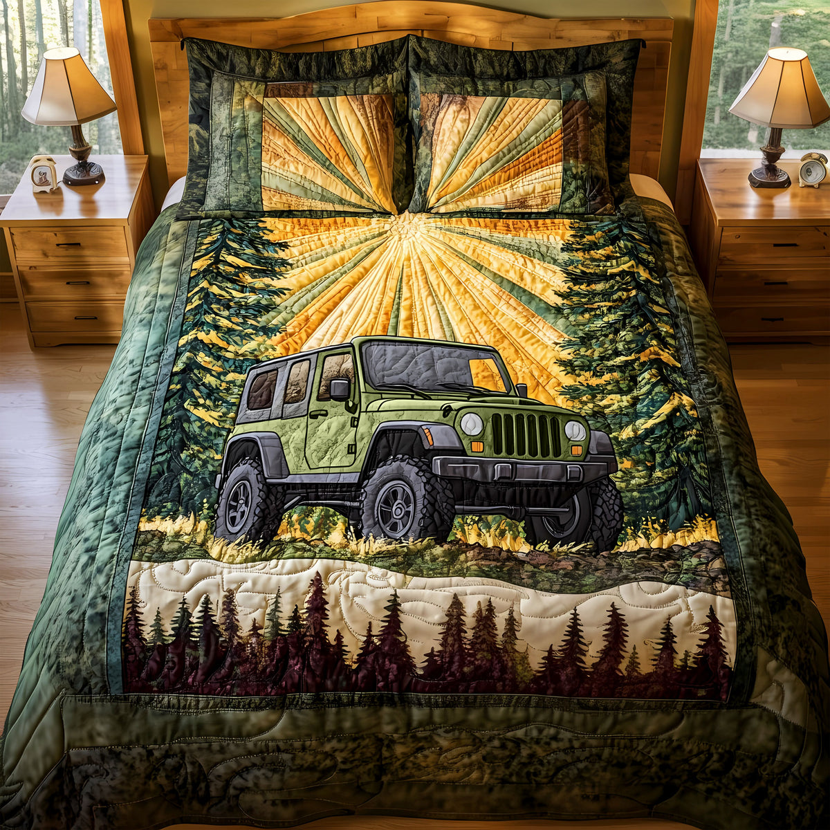 Personalized Gifts For Off Road Lovers Quilt Bed Set 02tgti040425-Homacus