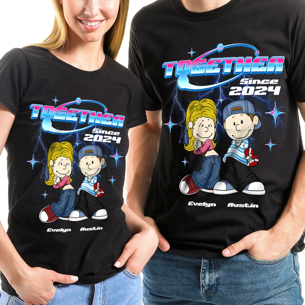 Personalized Gifts For Couple Shirt Y2K Style 04toti090125hg-Homacus