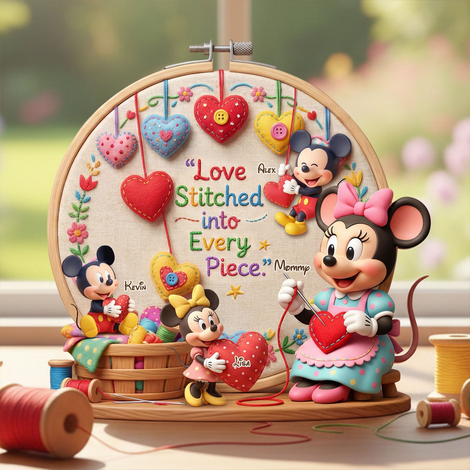 Family Heart Keepsake Acrylic Plaque Personalized Gifts For Mom 05PATI050326-Homacus