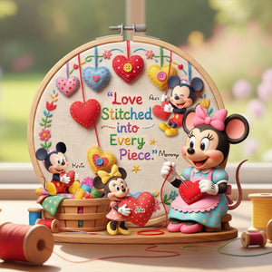 Family Heart Keepsake Acrylic Plaque Personalized Gifts For Mom 05PATI050326-Homacus