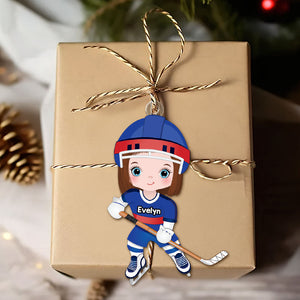 Personalized Christmas Gift For Hockey Lover Ornament Ice Hockey Player 012ACTI111124HA-Homacus