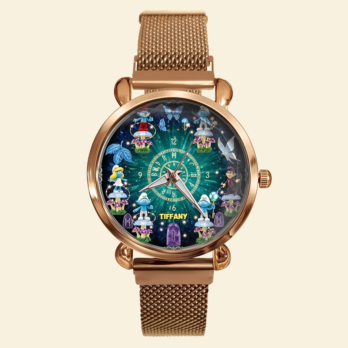 Blue Forest Characters Quartz Watch - Personalized Gifts For Cartoon Fans 03tgti210725-Homacus