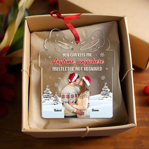 Personalized Custom Photo Gifts For Couples Christmas Acrylic Ornament 03PGTI281024-Homacus