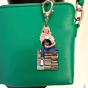 Personalized Gifts For Cassette Tape Lover Keychain 02ohti210125-Homacus