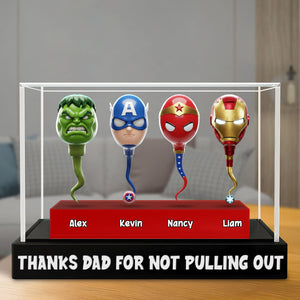 Super Sperm Dad Plaque - Personalized Gifts For Dad 04ohti170525-Homacus