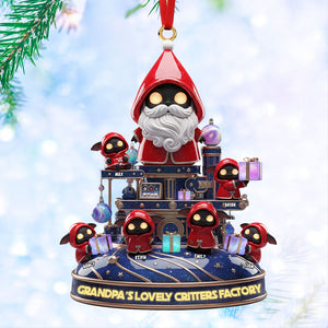 Grandpa's Factory Ornament Personalized Christmas Gifts 08PATI151125-Homacus