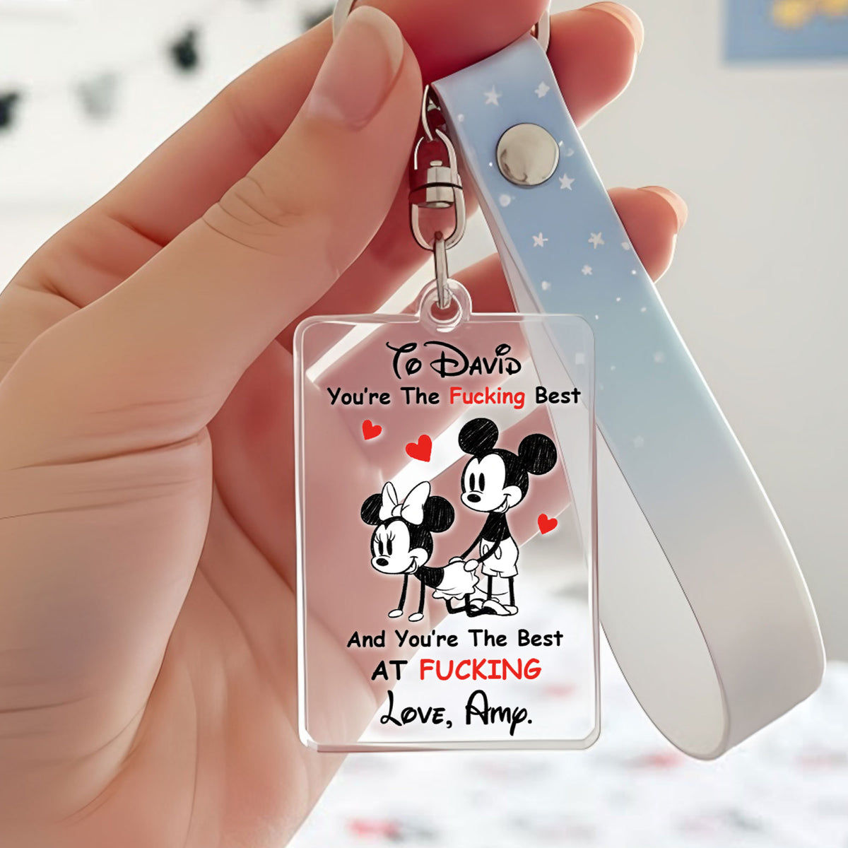Cheeky Couple Keychain - Personalized Gifts For Couple Keychain 01PGTI261125-Homacus